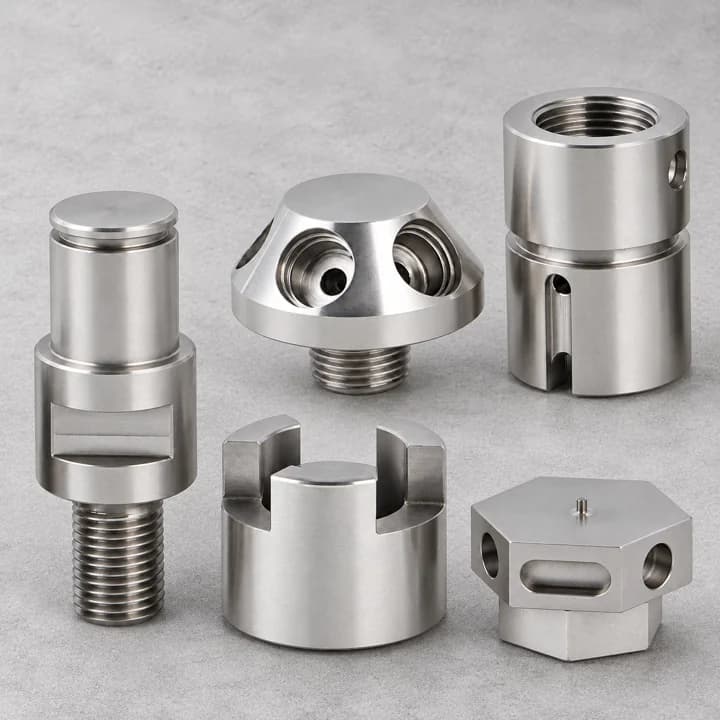 Ported Cylindrical Bodies on a textured concrete background