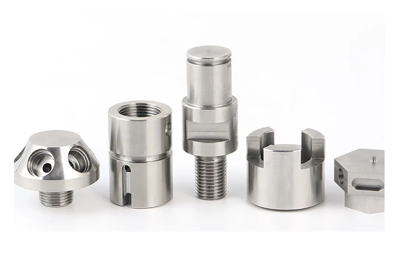 Threaded sleeves and cylindrical machined component examples