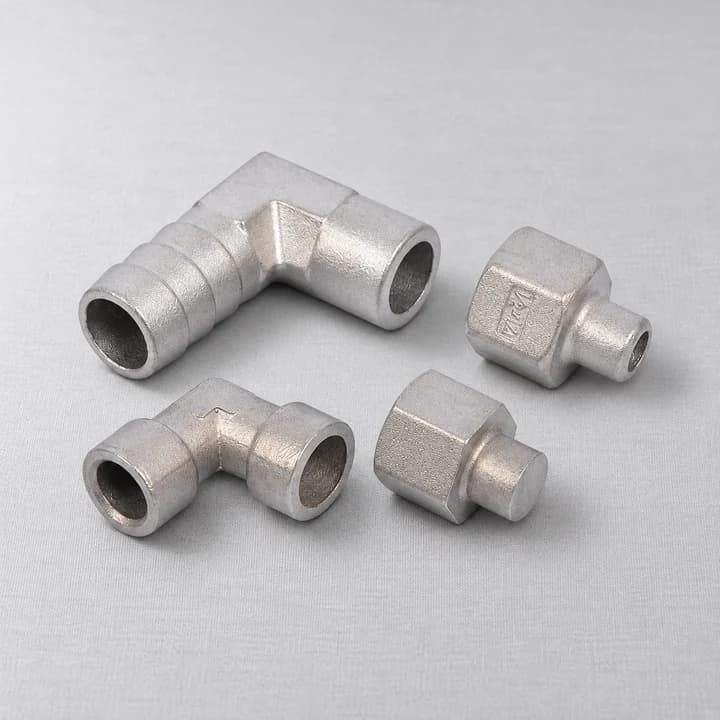 Elbows & Coupling Bodies shown in the supplied casting product photograph