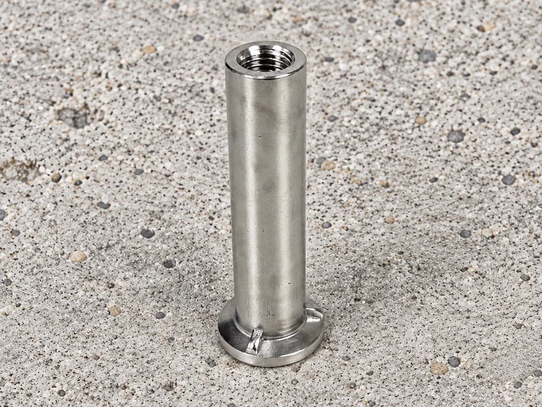 Round-Base Cast-In Ferrules: alternative component view